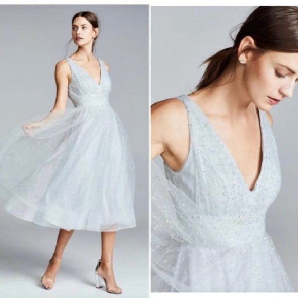 Marchesa Dresses & Skirts - Elegant White Sleeveless Dress